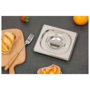 Couvercle GN 1/6 roostevaba teras Dynasteel - Hügieen ja stiil