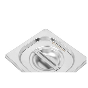 Couvercle GN 1/6 roostevaba teras Dynasteel - Hügieen ja stiil