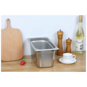 Bac Gastro GN 1/3 Inox - Sügavus 150 mm - 5,7 L - Dynasteel