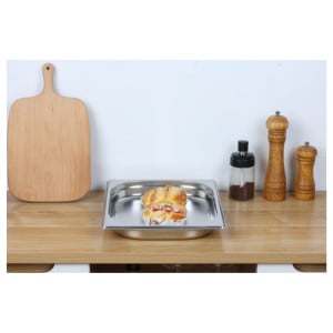 Bac Gastro GN 2/3 Inox — 40 mm, 3 L, Nõudepesumasin