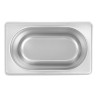 Bac Gastro GN 1/9 Inox - Sügavus 100 mm - 1 L - Dynasteel