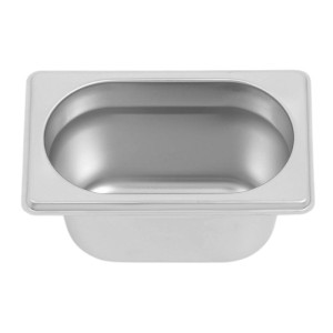 Bac Gastro GN 1/9 Inox - Sügavus 100 mm - 1 L - Dynasteel