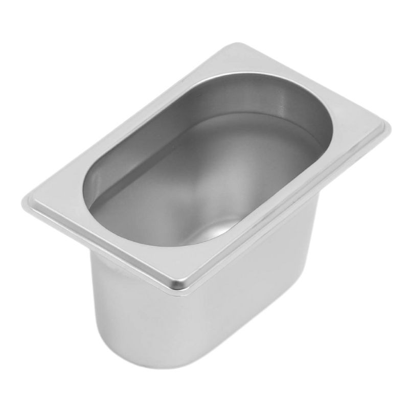 Gastro GN 1/9 Stainless Steel Tray - Depth 100 mm - 1 L - Dynasteel Gastro GN 1/9 Stainless Steel Tray - Depth 100 mm - 1 L - Dynasteel