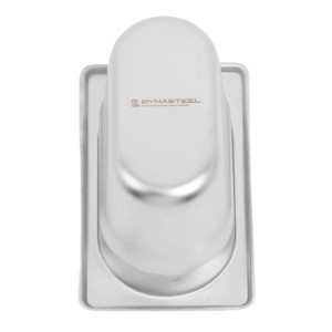 Bac Gastro GN 1/9 Inox - Sügavus 100 mm - 1 L - Dynasteel