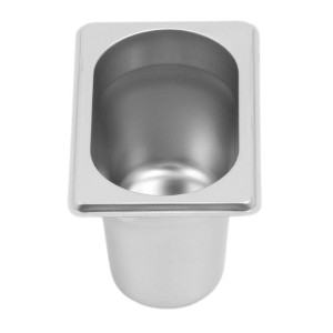 Bac Gastro GN 1/9 Inox - Sügavus 100 mm - 1 L - Dynasteel