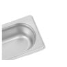 Bac Gastro GN 1/9 Inox - Sügavus 65 mm - 0,6 L