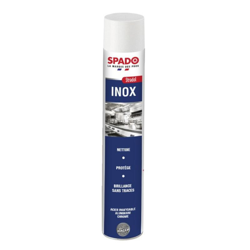 Spray d'Entretien pour Inox, Aluminium et Chrome - SPADO | Nettoie, Protège et Fait Briller Spray d'Entretien pour Inox, Aluminium et Chrome - SPADO | Nettoie, Protège et Fait Briller