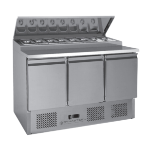 Saladette Compacte - 3 Ustega Katuseluugiga - Dynasteel