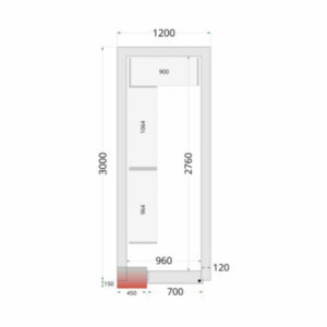 Chambre Froide Négative TEFCOLD - Toiduainete optimaalne säilitamine