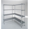 Kit Rayonnage pour Chambre Froide 1800 x 2400 | TEFCOLDEspace optimeeritud ja hügieen tagatud | Professionaalne ladustamine