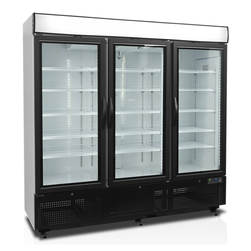Vitrine Congélateur 1657 L TEFCOLD - 3 Portes Vitrées - Blanc Vitrine Congélateur 1657 L TEFCOLD - 3 Portes Vitrées - Blanc