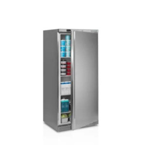 Positiivne roostevabast terasest külmkapp 420 L - TEFCOLD: optimaalne ladustamine ja professionaalne esteetika