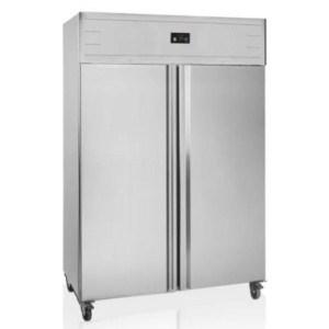 Roostevabast terasest positiivne külmkapp 2 ust - 1056 L | TEFCOLD GN 2/1