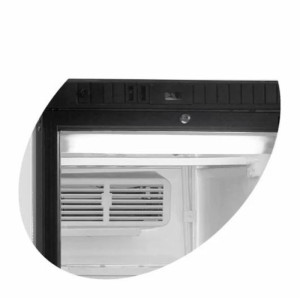 Klaasitud Negatiivne Külmkapp - Valge - 270 L - TEFCOLD UFSC370G