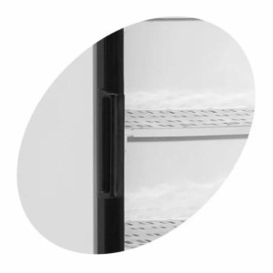 Klaasitud Negatiivne Külmkapp - Valge - 270 L - TEFCOLD UFSC370G