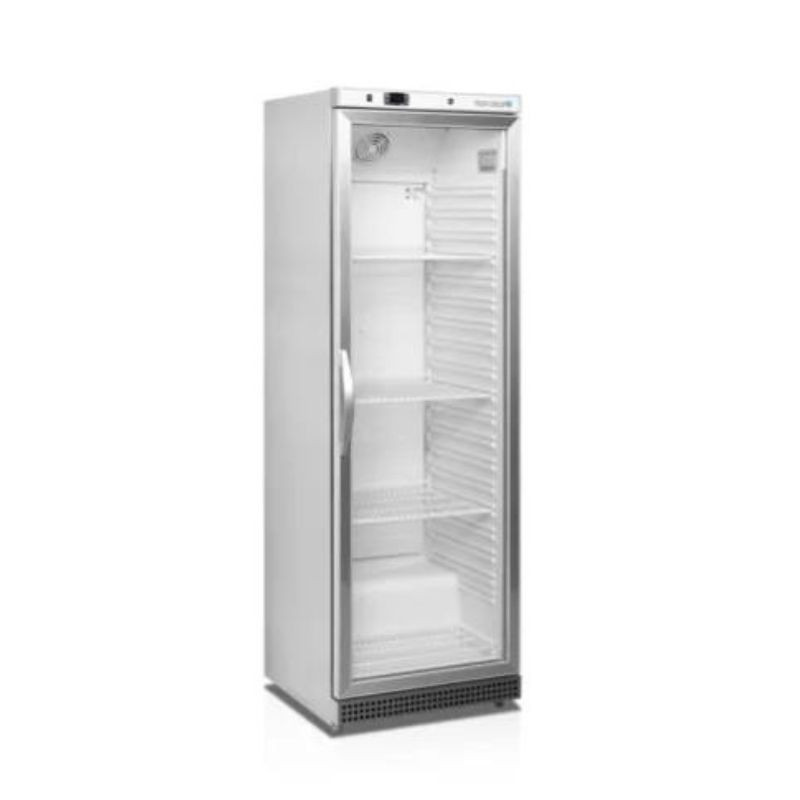 Armoire Réfrigérée Positive Vitrée - Inox - 350 L | TEFCOLD Armoire Réfrigérée Positive Vitrée - Inox - 350 L | TEFCOLD
