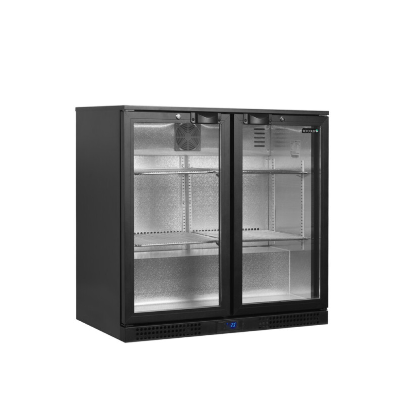Glass Door Refrigerated Back Bar - 182 L | TEFCOLD - Storage and preservation for catering professionals Glass Door Refrigerated Back Bar - 182 L | TEFCOLD - Storage and preservation for catering professionals