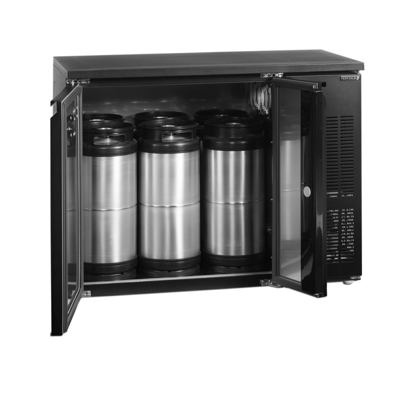 Keg Cooler - 2 Solid Doors - 267 L | TEFCOLD - Professional Refrigerated Storage Keg Cooler - 2 Solid Doors - 267 L | TEFCOLD - Professional Refrigerated Storage