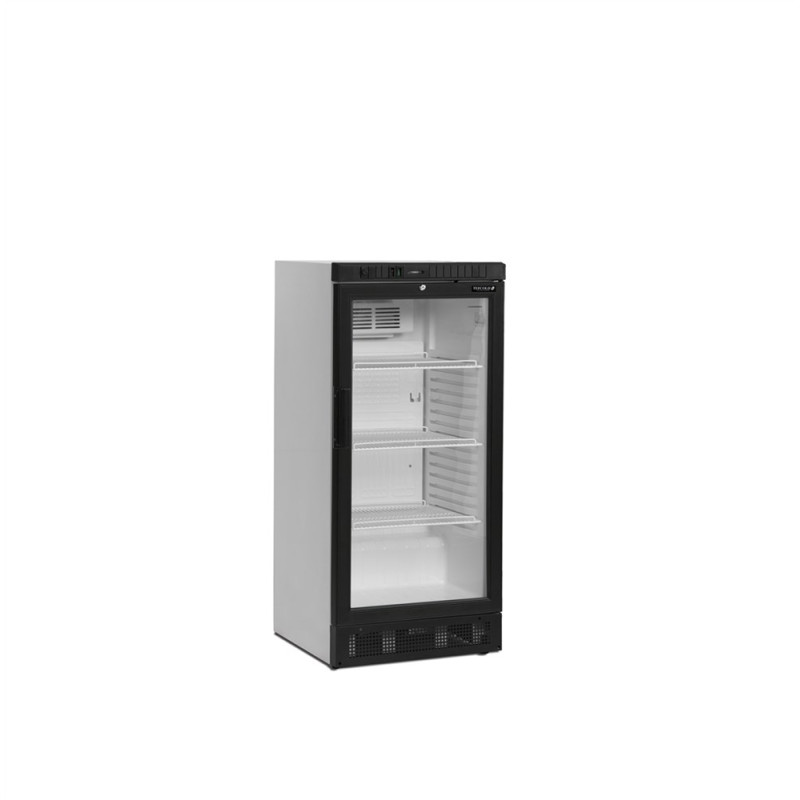 TEFCOLD 190 L White Glass Door Beverage Refrigerator TEFCOLD 190 L White Glass Door Beverage Refrigerator