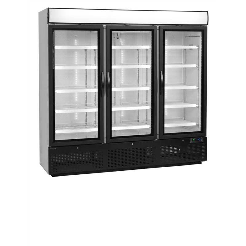 Armoire Réfrigérée 3 Portes Vitrées Blanc 1657 L TEFCOLD NC7500G Armoire Réfrigérée 3 Portes Vitrées Blanc 1657 L TEFCOLD NC7500G