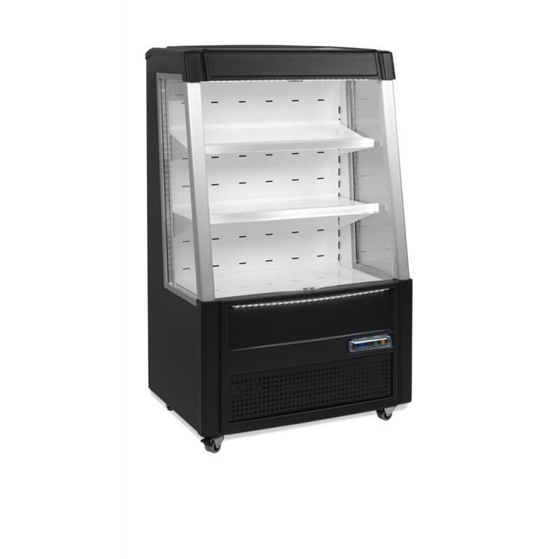 Vitrine Réfrigérée Ouverte Basse Noir 242 L TEFCOLD - Élégance et fonctionnalité Vitrine Réfrigérée Ouverte Basse Noir 242 L TEFCOLD - Élégance et fonctionnalité