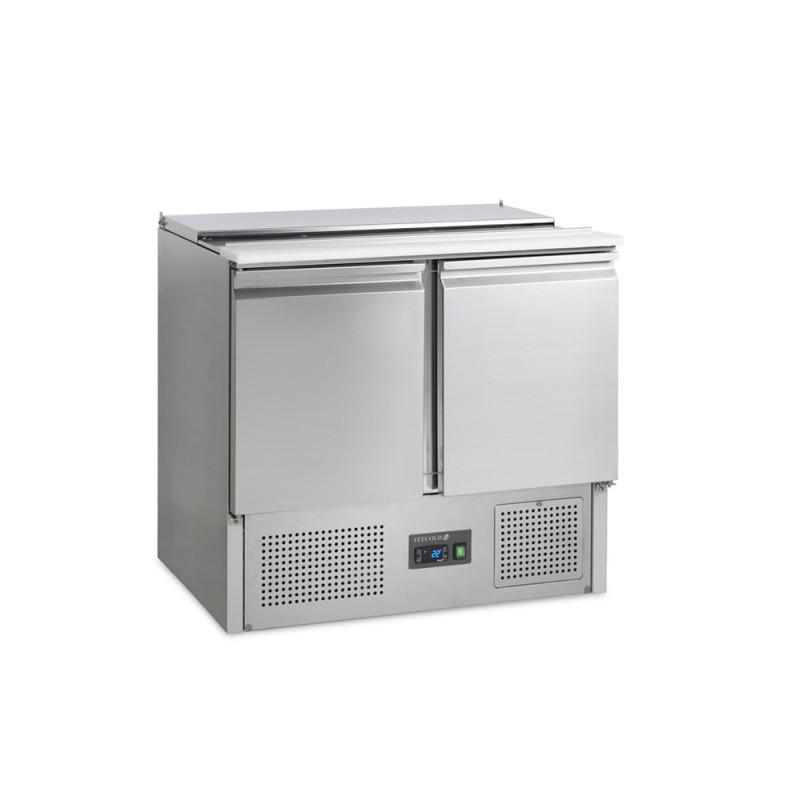 Saladette positiivne jahutus GN 1/1 roostevaba 230L TEFCOLD - 2 ust Saladette positiivne jahutus GN 1/1 roostevaba 230L TEFCOLD - 2 ust