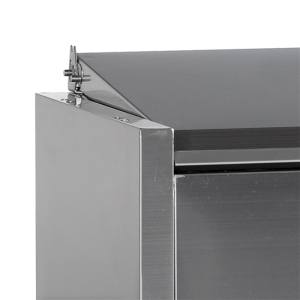 Saladette à Poser Inox TEFCOLD - Statiline - 7 GN 1/4: Performances et Design.