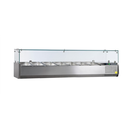 Saladette Statiline TEFCOLD 48 L GN 1/4 Roostevaba Teras