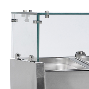 Saladette Statiline TEFCOLD 48 L GN 1/4 Roostevaba Teras