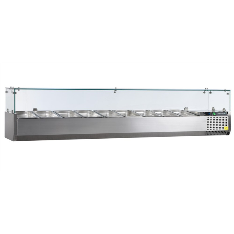 Saladette to Place - Static - 10 GN 1/4 - 52 L - TEFCOLD