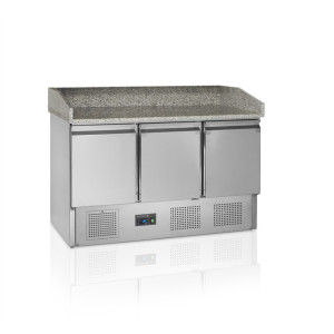Roostevabast terasest GN 1/1 pitsa lett - 3 täisust TEFCOLD PT1365 | Jahutus 400L, automaatne sulatus | Fourniresto