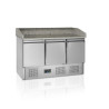 Roostevabast terasest GN 1/1 pitsa lett - 3 täisust TEFCOLD PT1365 | Jahutus 400L, automaatne sulatus | Fourniresto