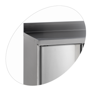 Roostevabast terasest negatiivne külmalaud 2 uksega GN 1/1 TEFCOLD - Optimaalne ladustamine