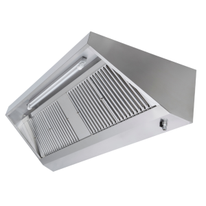 Snack Hood 900 LED Without Motor - Length 5000 Dynasteel