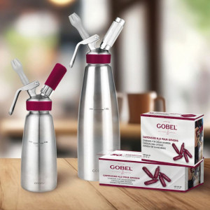 Siphon Professionnel Roostevaba Teras Gobel NF D21-901 - Kreemjad Valmistised