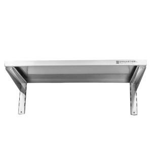 Roostevabast terasest seinariiul kinnitusliistudel - L 800 x S 400 mm | Dynasteel