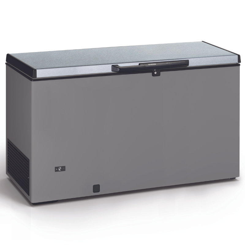 Chest Freezer Stainless Steel Finish and Stainless Steel Lid - 430 L Chest Freezer Stainless Steel Finish and Stainless Steel Lid - 430 L