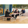 Banc Välispind Pähklipuu Imitatsioon 1050 mm Gopak CK814