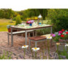 Banc Välispind Pähklipuu Imitatsioon 1050 mm Gopak CK814