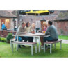 Banc Välispind Pähklipuu Imitatsioon 1050 mm Gopak CK814