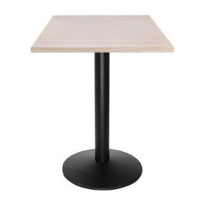 Plateau de Table Carré Pré-percé Vintage Blanc 700 mm Bolero - Kvaliteetne vitspuit