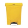 Yellow Bin 30L Rubbermaid - Ultra Durable Front Pedal