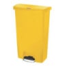 Large Yellow Front Pedal Bin 68 L Rubbermaid: Impeccable hygiene and professional practicality