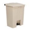Beige pedaaliga prügikast 68 L Rubbermaid Step-On: Kvaliteet ja Praktilisus