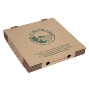 Pakendatud kompostitavad pizzakarbid 311mm - 100 tükki pakendis FourniResto