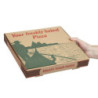 Pakendatud kompostitavad pizzakarbid 311mm - 100 tükki pakendis FourniResto