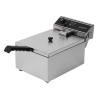 Friteuse Professionnelle 10 L 3000 W Roostevaba teras — Termostaat