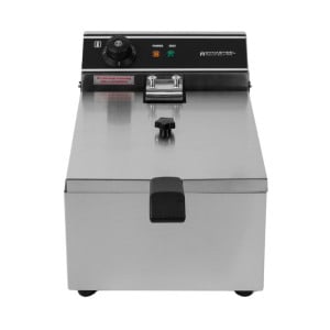 Friteuse Professionnelle 10 L 3000 W Roostevaba teras — Termostaat