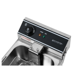 Friteuse Professionnelle 10 L 3000 W Roostevaba teras — Termostaat