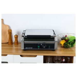 Grill Panini Pro 2200 W Rihveldatud 340x220 mm Roostevaba Teras